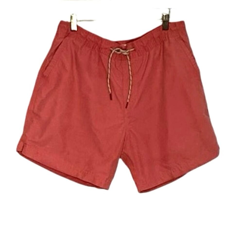 FATFACE men's swim trunks red size large with liner
